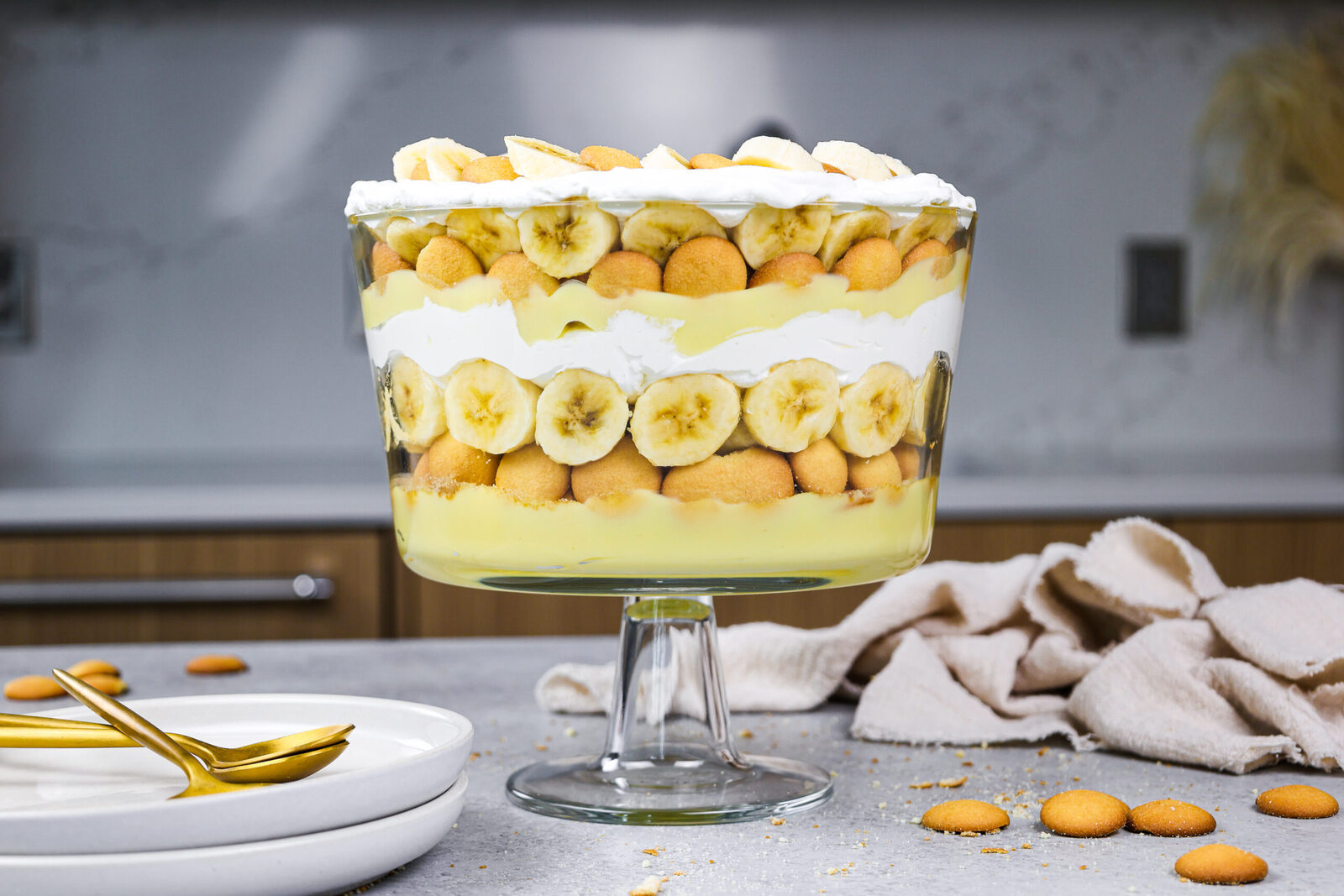 Banana Pudding Trifle Recipe | Dirty Dishes Messy Kisses