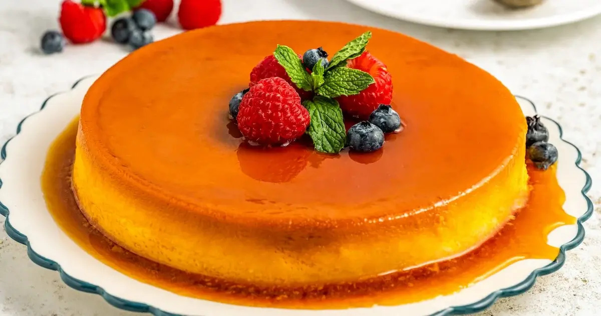 flan-de-queso-recipe