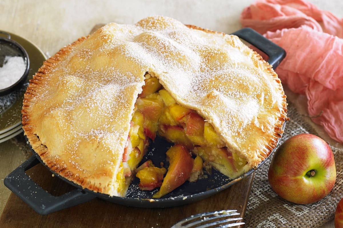 Nectarine Pie Recipe | Dirty Dishes Messy Kisses