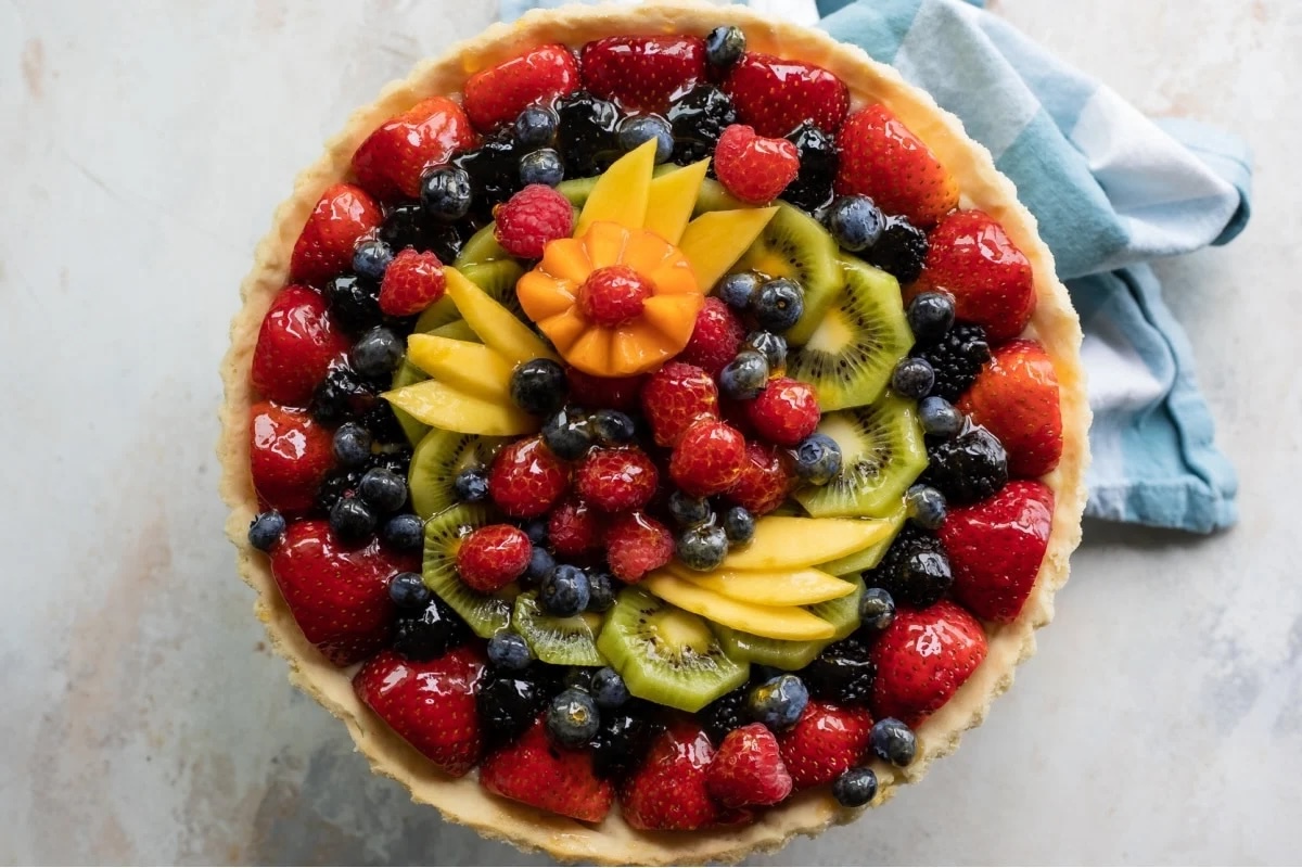 Fruit Tart Recipe | Dirty Dishes Messy Kisses