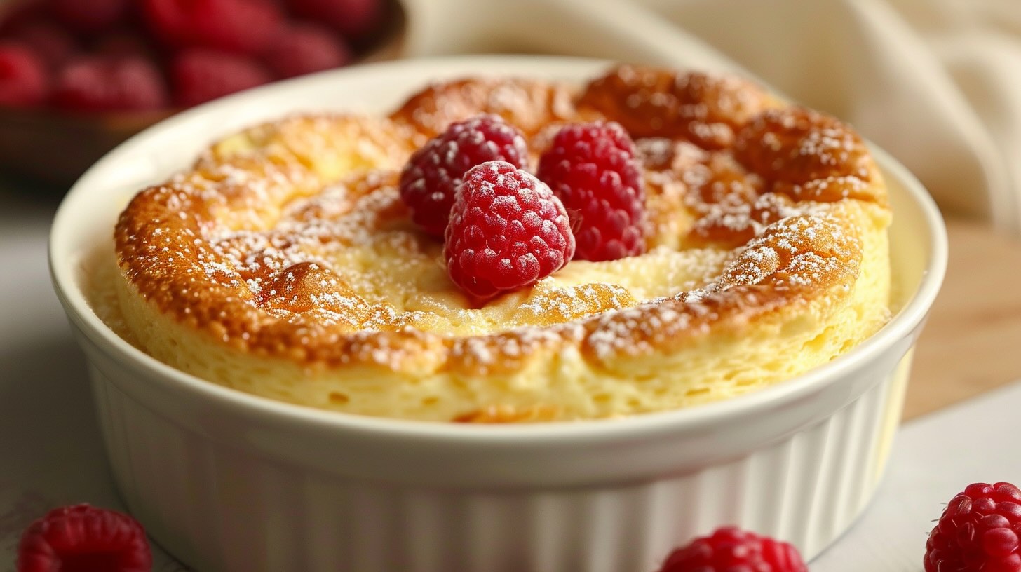 Raspberry Soufflé Recipe | Dirty Dishes Messy Kisses