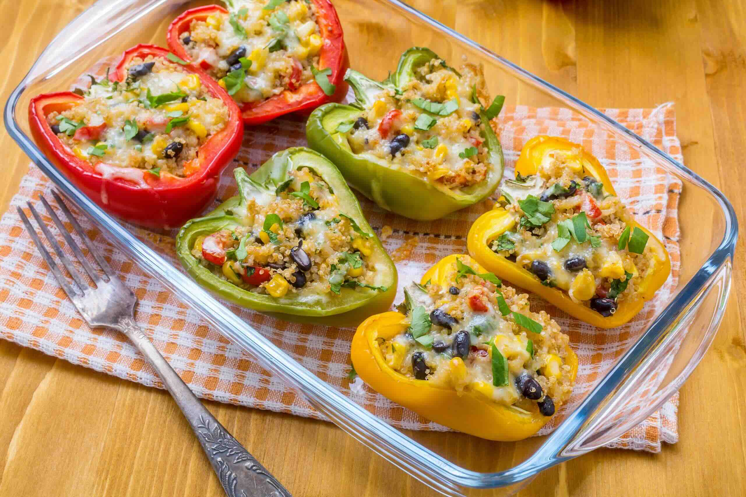 bell-pepper-quinoa-black-bean-stuffed-peppers-recipe