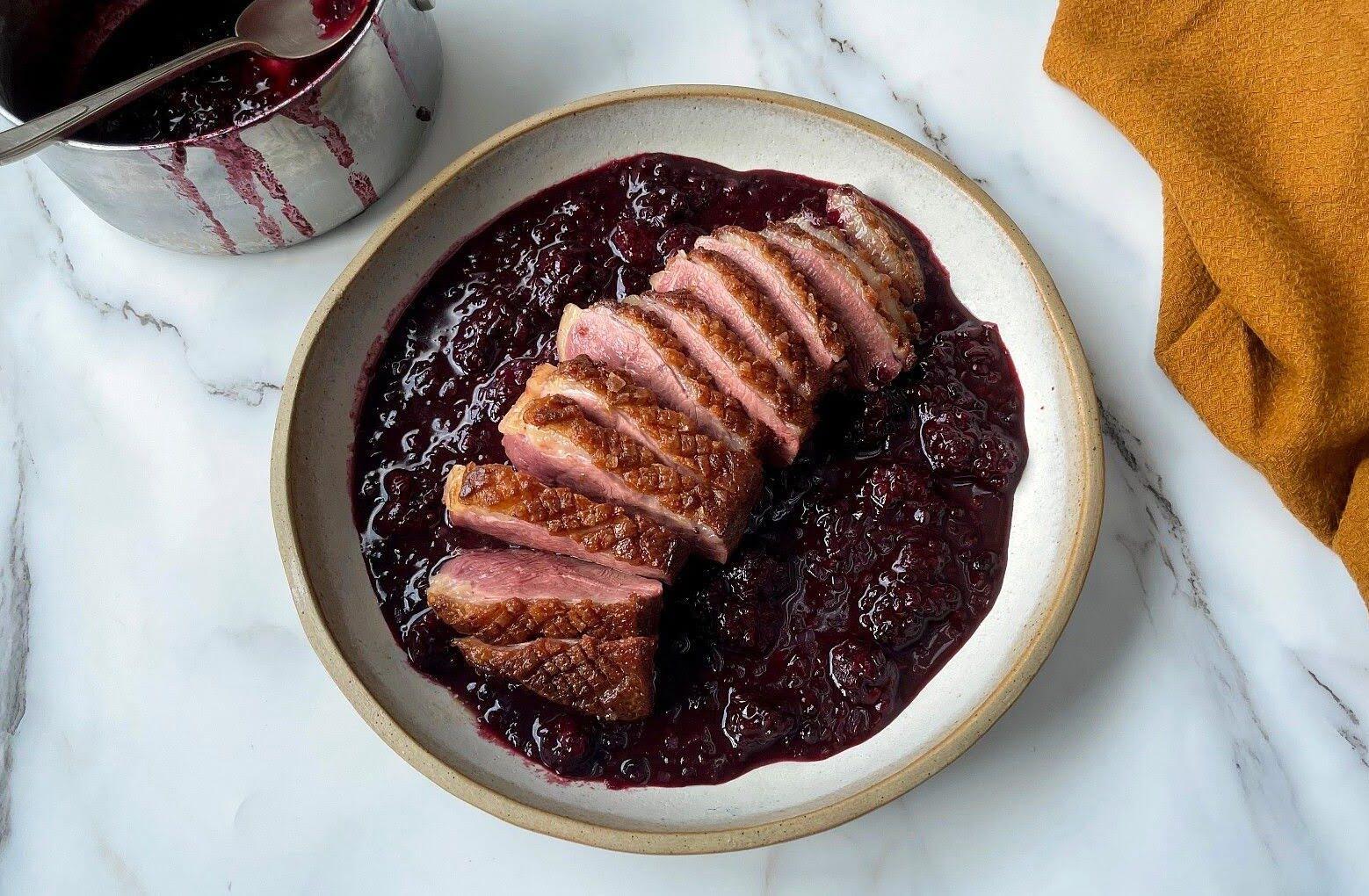 duck-breast-blackberry-compote-recipe