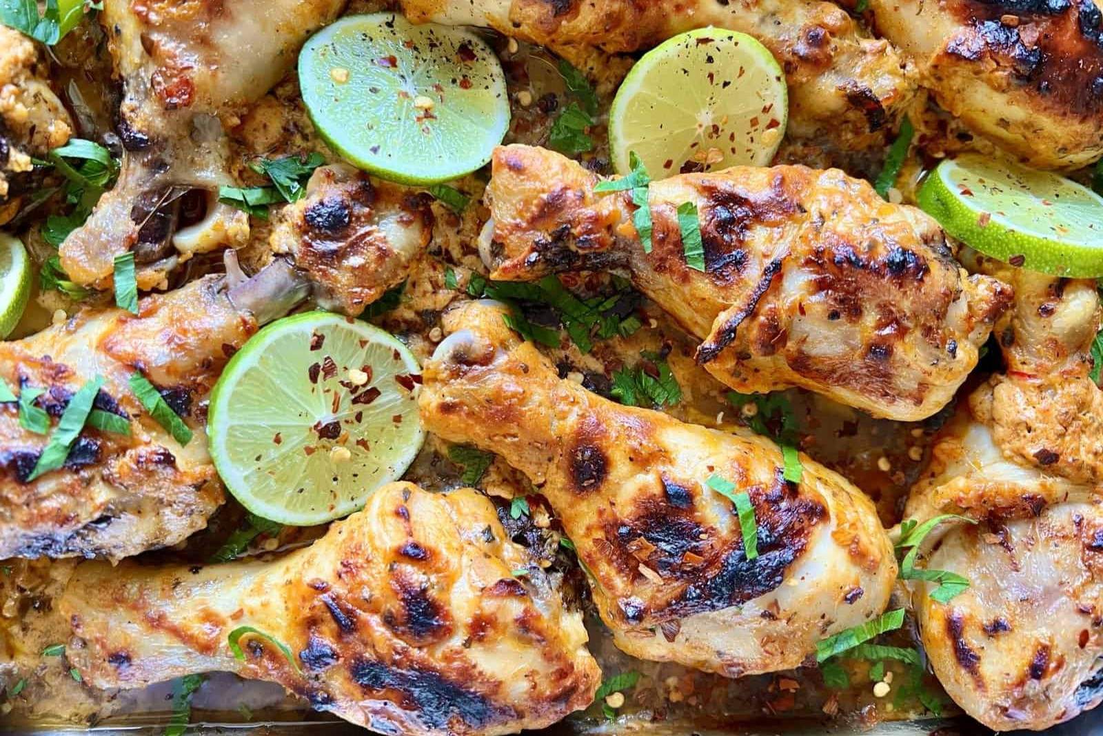 garlic-lime-roasted-chicken-drumsticks-recipe