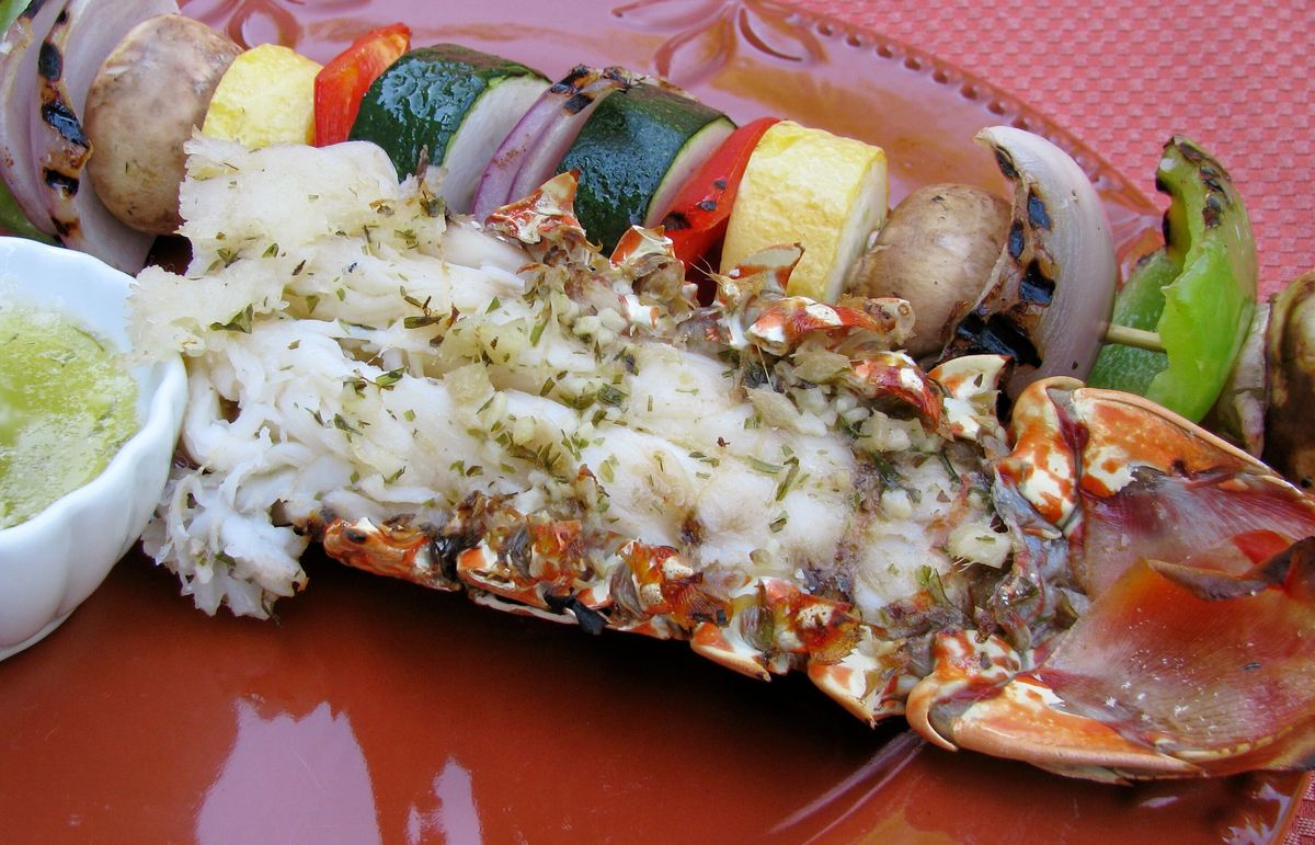 grilled-rock-lobster-tails-recipe
