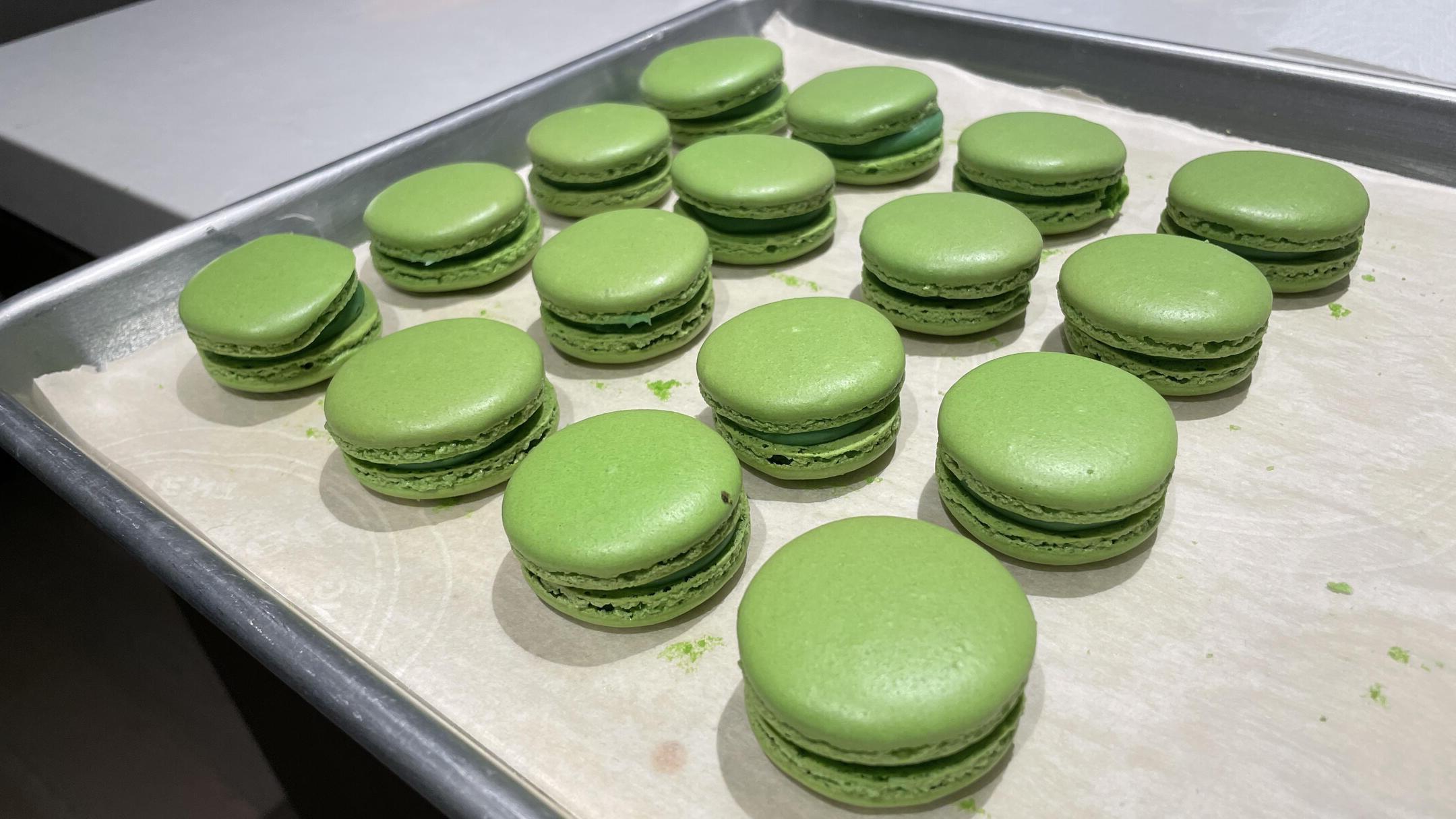 matcha-macarons-recipe