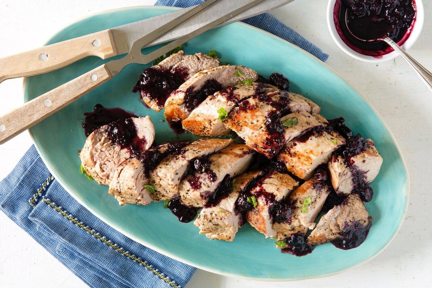 pork-tenderloin-blueberry-reduction-recipe