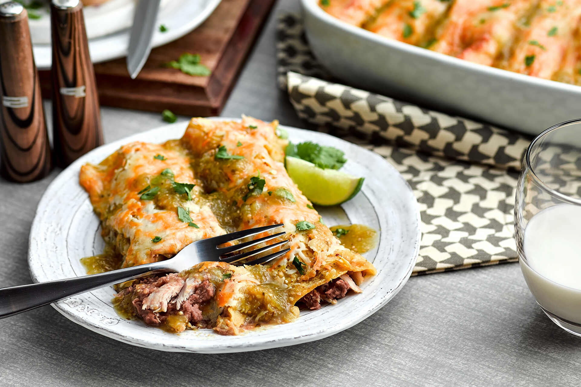 refried-bean-and-cheese-enchiladas-recipe