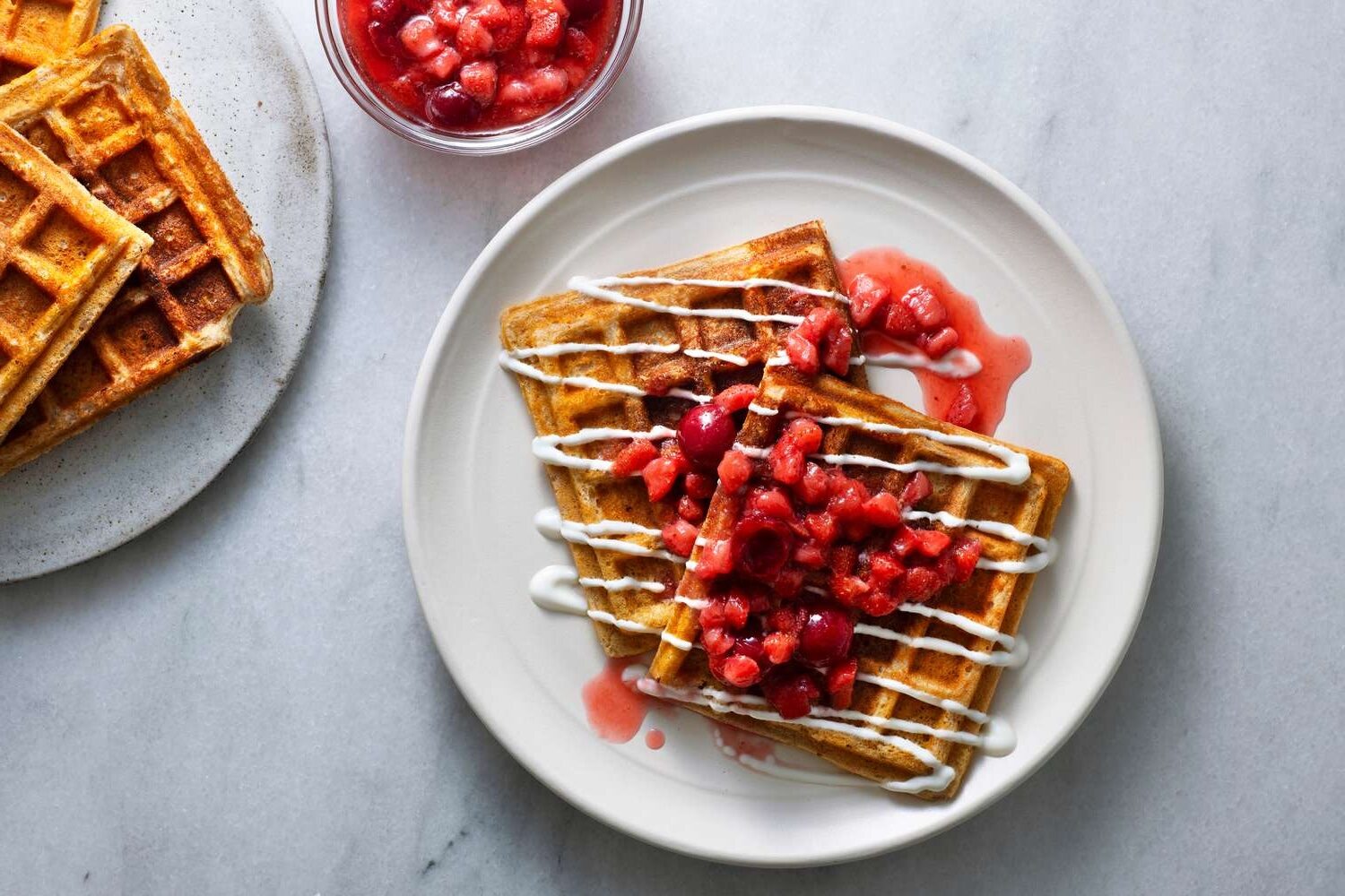 strawberry-waffles-recipe