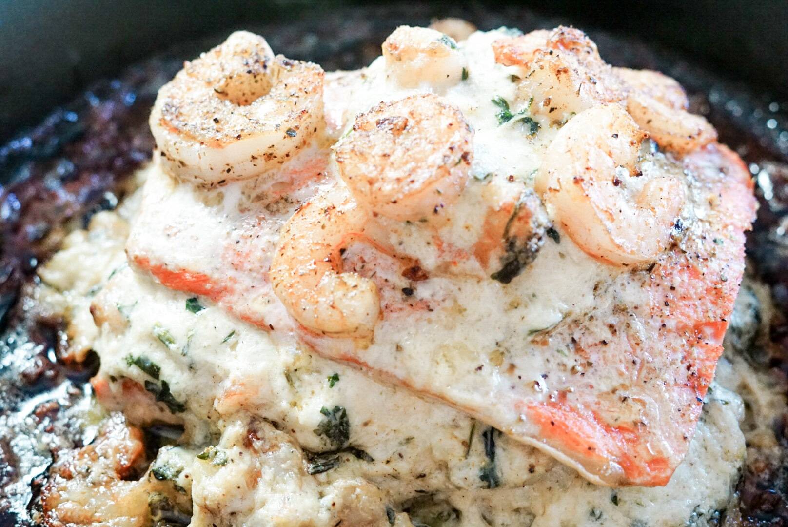 stuffed-salmon-with-shrimp-and-crab-recipe