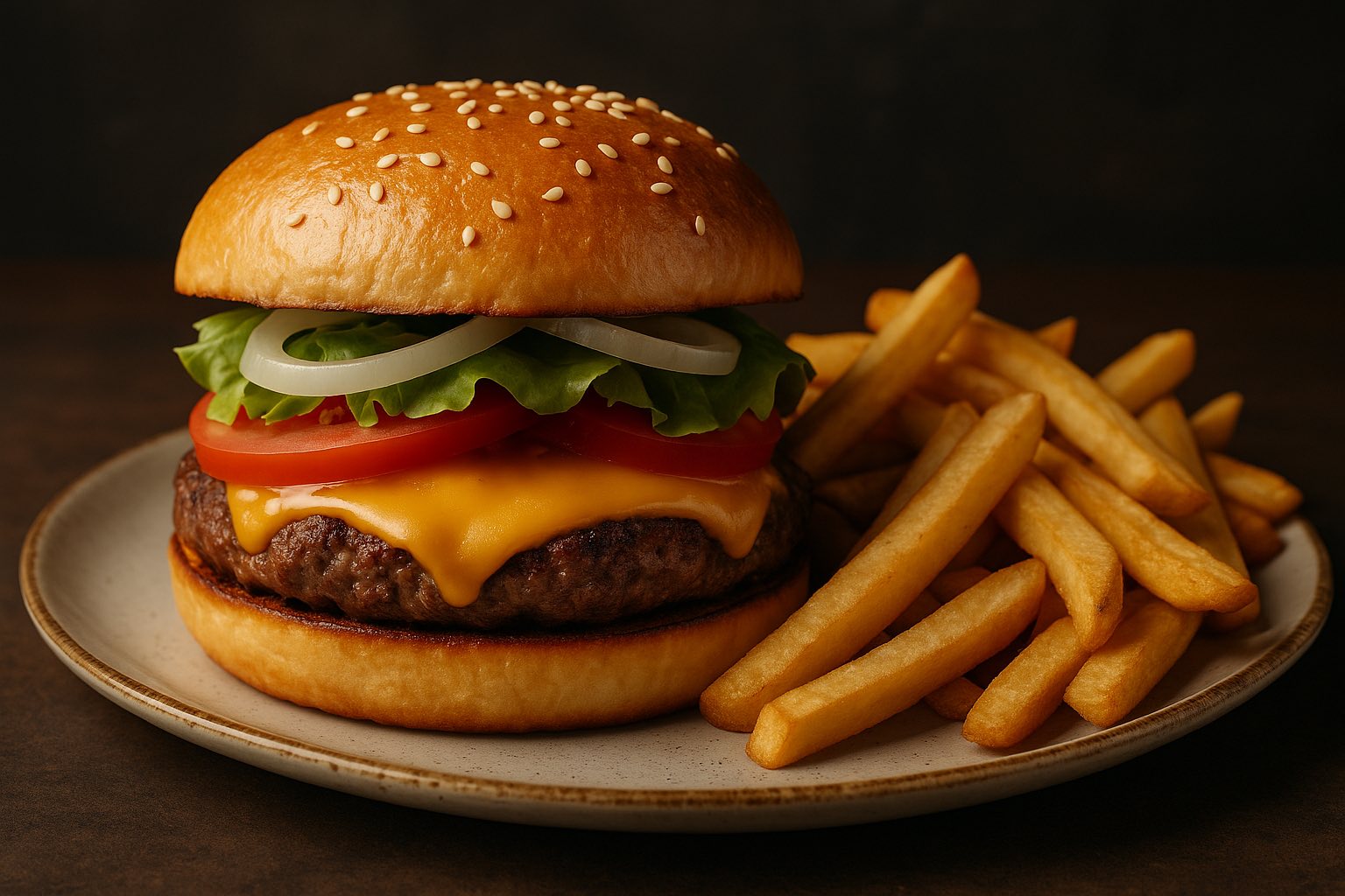 Burger and Frites Recipe